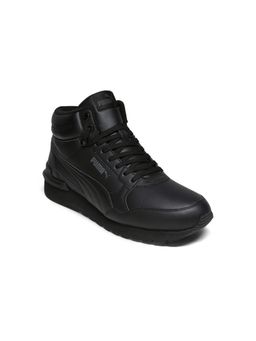 Puma - Black ST Runner Mid-Cut Sneakers