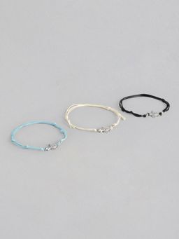 EL REGALO - Kids Bracelets Unisex Colors and Designs Multi Color (Set of 3)