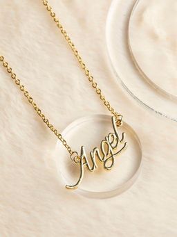 PRITA - Gold Plated Angel Necklace