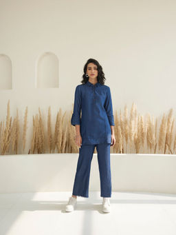 STADO - Blue Co-ord (Set of 2)