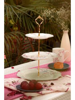 Vigneto - Orchid Bliss Three Tier Dessert Stand