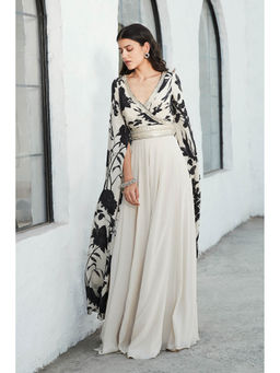 Basanti Kapde aur Koffee - Black and White Jumpsuit