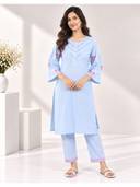 Blue color option, Currently selected