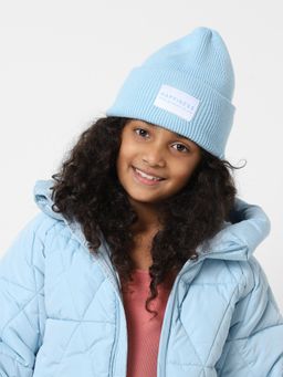 KIDS ONLY - Blue Knitted Beanie