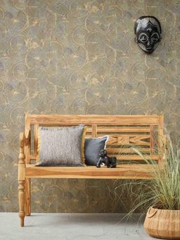 Excel - Wallpaper Circular Black Rings With Metallic