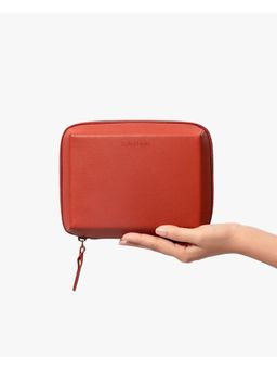 DailyObjects - Red Marshal Tech Kit Organiser Wallet - Leatherite