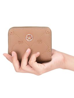 NFI Essentials - PU Leather Mini Clutch Dual Zipper Wallet