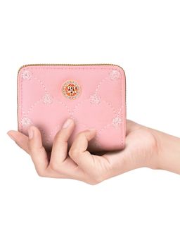 NFI Essentials - PU Leather Mini Clutch Dual Zipper Wallet