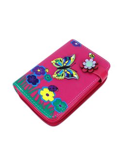 NFI Essentials - PU Leather Printed Mini Credit Card Holder Organizer Wallet