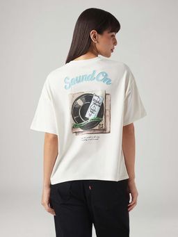 Levi's - Women's Graphic Print Relaxed Fit T-Shirt