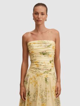Forever New - Palmer Gathered Strapless Top