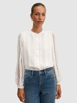 Forever New - Alexis Lace Trim Shirt