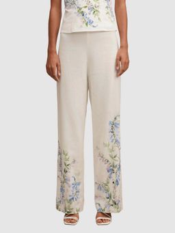 Forever New - Soleil Floral Placement Print Trouser