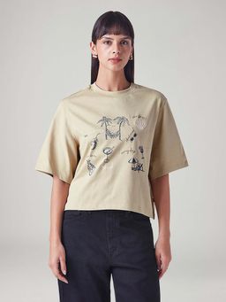 Levi's - Women's Printed Relaxed Fit T-Shirt