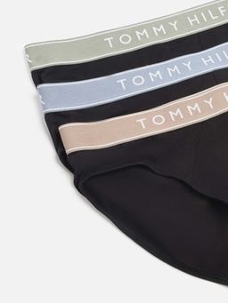 Tommy Hilfiger - Men Multi-Colour Solid Briefs (Pack Of 3)