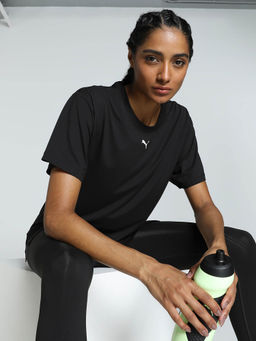 Puma - CLOUDSPUN - REG Womens Black T-Shirt