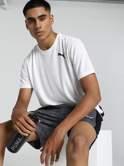 Puma - Cross the Line 2.0 Mens White T-Shirt