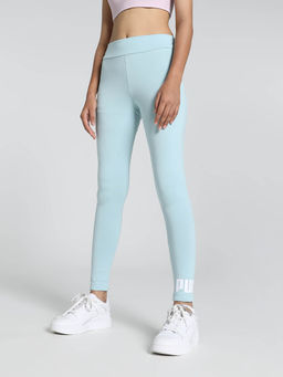 Puma - Essentials Logo Women's Blue Tights