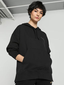Puma - Swarovski cryst. Womens Black Hoodies