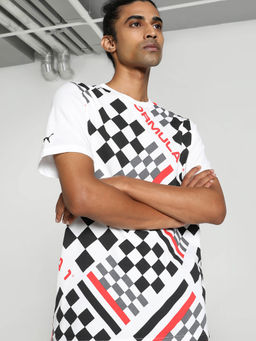 Puma - F1 Essentials Men's White T-Shirt