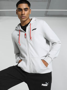Puma - F1 Essentials Full-Zip Men's Grey Jackets