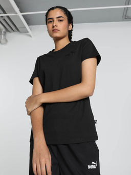 Puma - Essentials ELEVATED Women's Black T-Shirt