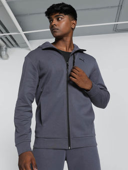 Puma - OPEN ROAD Full-Zip Men's Grey Jackets