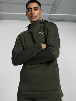 Puma - EVOSTRIPE Men's Green Hoodies