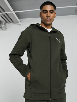 Puma - EVOSTRIPE Full-Zip Men's Green Jackets
