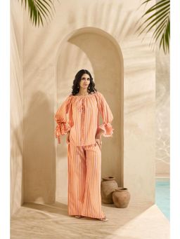 Sil-Sila - Pink Sunset Blush Co-Ord Set