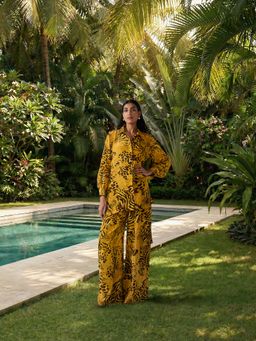Sil-Sila - Mustard Daylight Co-Ord Set