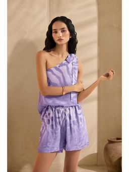 Sil-Sila - Purple Brunch Co-Ord Set
