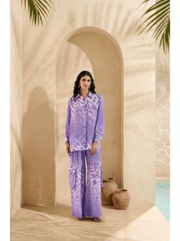 Sil-Sila - Purple Easy Days Co-Ord Set
