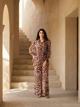 Sil-Sila - Brown Grace Co-Ord Set