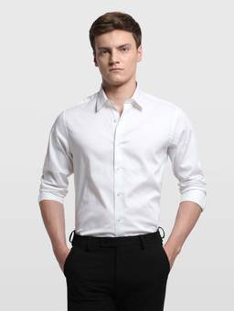 Arrow Newyork - Men'S Manhattan Slim Fit Satin Shirt