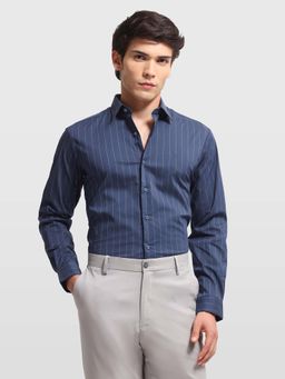 Arrow Newyork - Men'S Vertical Striped Manhattan Slim Fit Shirt