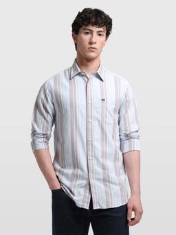 Arrow Sports - Men'S Chelsea Slim Fit Herringbone Shirt