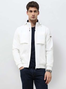 U.S. POLO ASSN. - Detachable Hood Packable Jacket-White