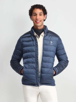 U.S. Polo Assn. Denim Co. - Regular Fit Solid Padded Jacket Blue