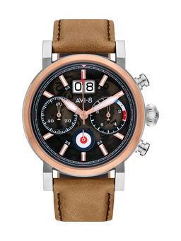 AVI-8 - Hawker Hurricane Chronograph Date Analog Black Dial Color Men Watch- AV-4062-02