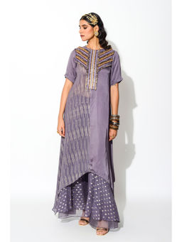 RISHI & VIBHUTI - Kurta with Palazzo (Set of 2)