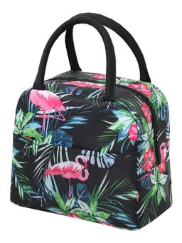 House of Quirk - Insulated Organizer Storage Reusable Lunch Bag - Black