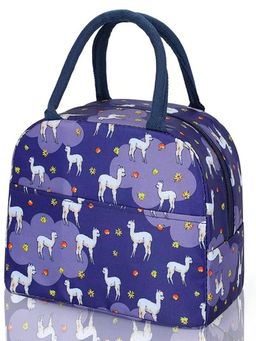 House of Quirk - Insulated Organizer Storage Reusable Lunch Bag - Purple
