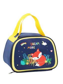 House of Quirk - Insulated Organizer Storage Reusable Lunch Bag - Navy Blue