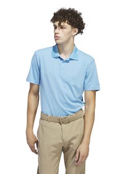 adidas - Blue Solid Regular Fit Polo T-Shirt