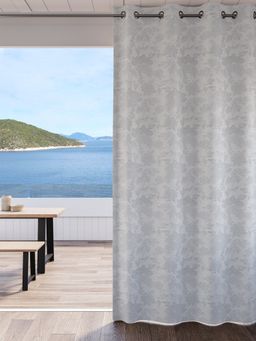 Ddecor Live Beautiful - Ready Made Curtain 9 Ft Door Size Grey (Pack Of 1)