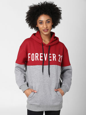 forever 21 grey hoodie
