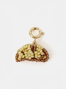Accessorize London - Women Croissant Beaded Charm Pendant
