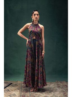 LABEL NAARITI - Laila Multi-Color Kurta with Pant (Set of 2)