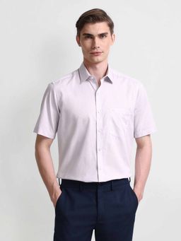 Arrow - Lavender Printed Cotton Shirt